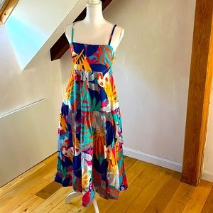 💜SOLD💜J Crew Summer Maxi Dress